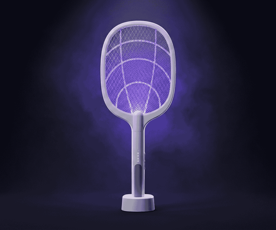 Nova USB Rechargeable Mosquito Racket | ME-903 Model | | Electric Insect Killer Swatter |  For Indoor & Outdoor Use - Feature 1