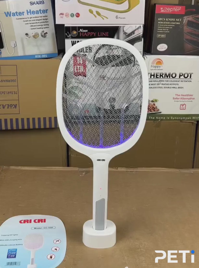 Nova USB Rechargeable Mosquito Racket | ME-903 Model | | Electric Insect Killer Swatter |  For Indoor & Outdoor Use